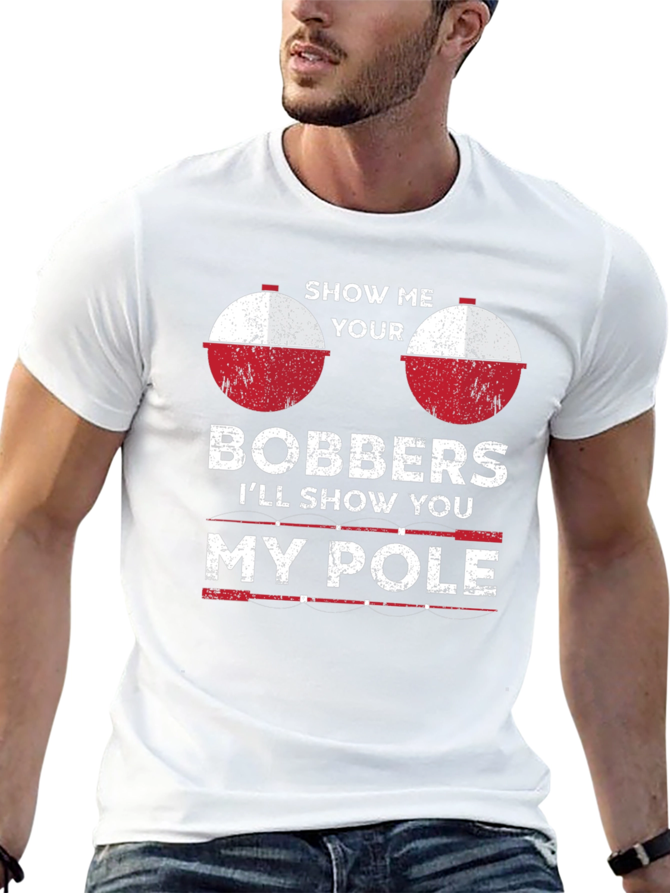 Show Me Your Bobbers Fishing T-Shirt