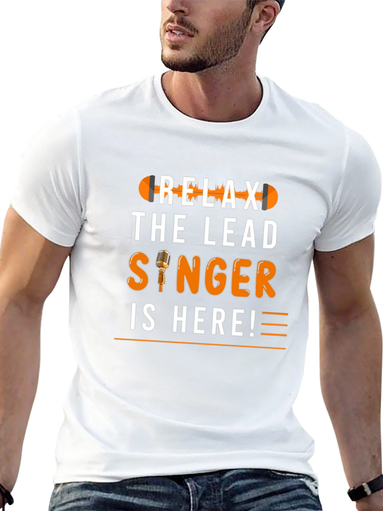 Relax The Lead Singer Is Here T-Shirt