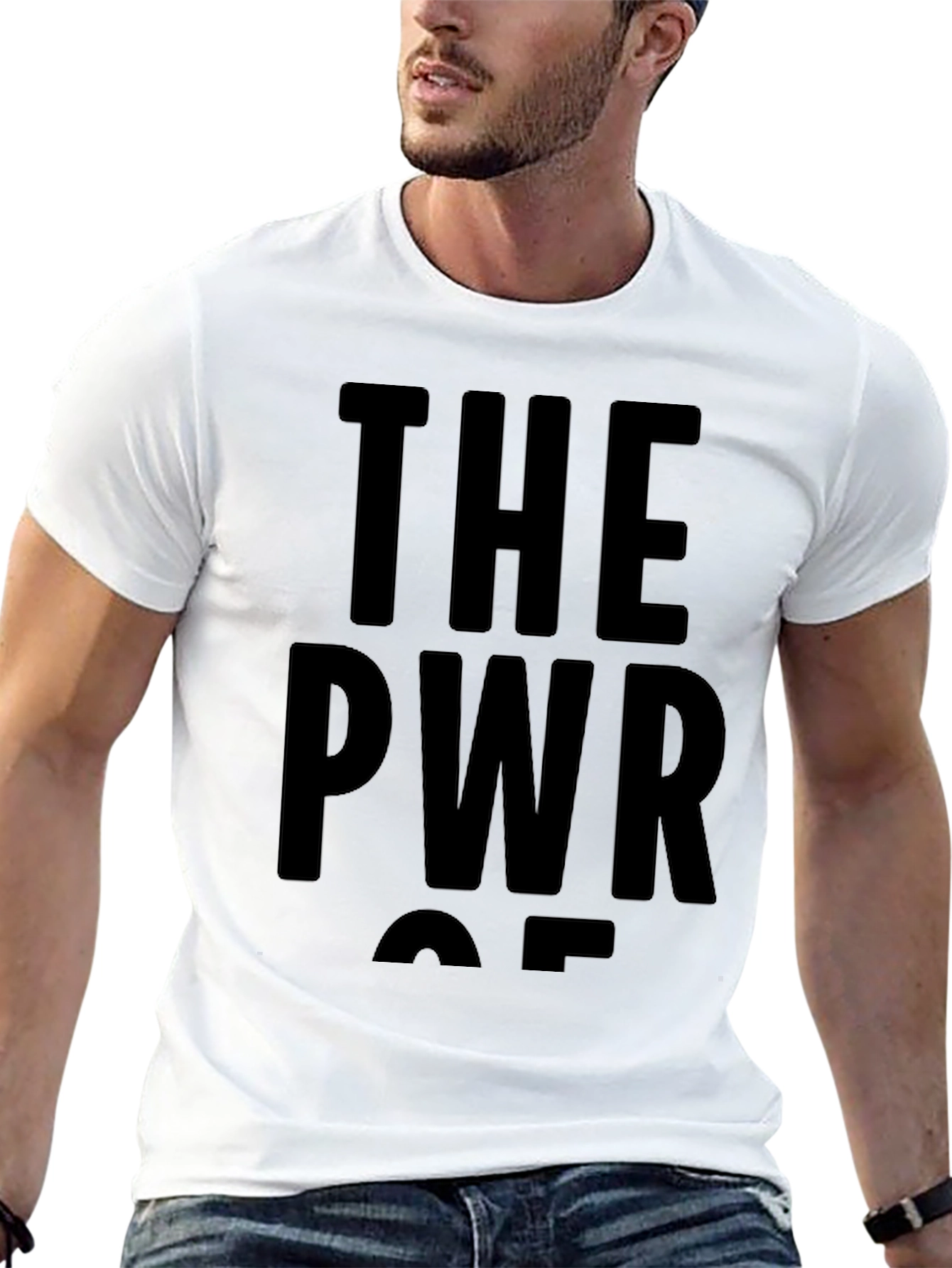 The PWR OF T-Shirt - Bold Graphic Tee