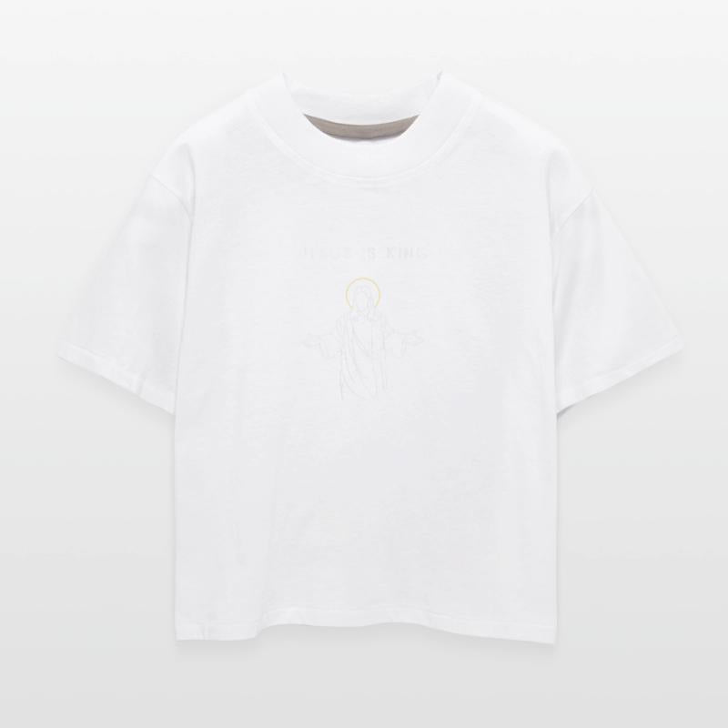 Jesus King Halo Illustration Minimalist