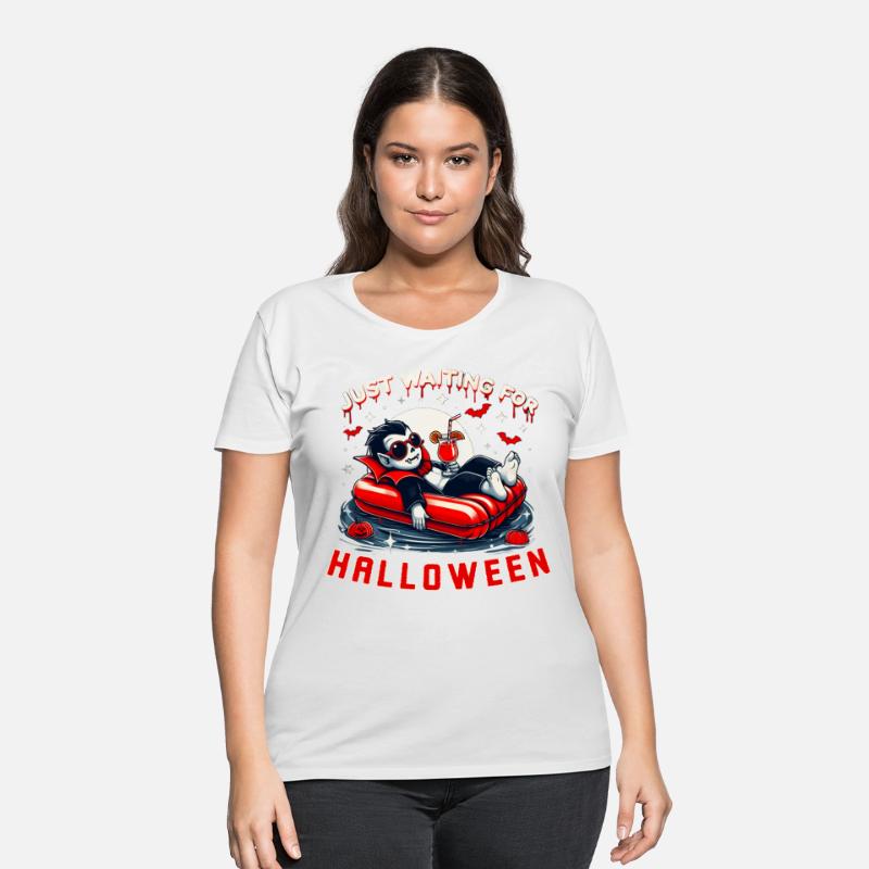 Just Waiting For Halloween Relax Summer Vampire