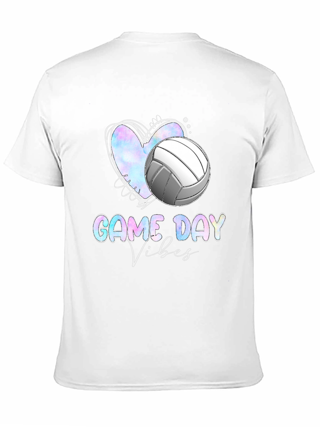 Game Day Vibes Volleyball Graphic Tee