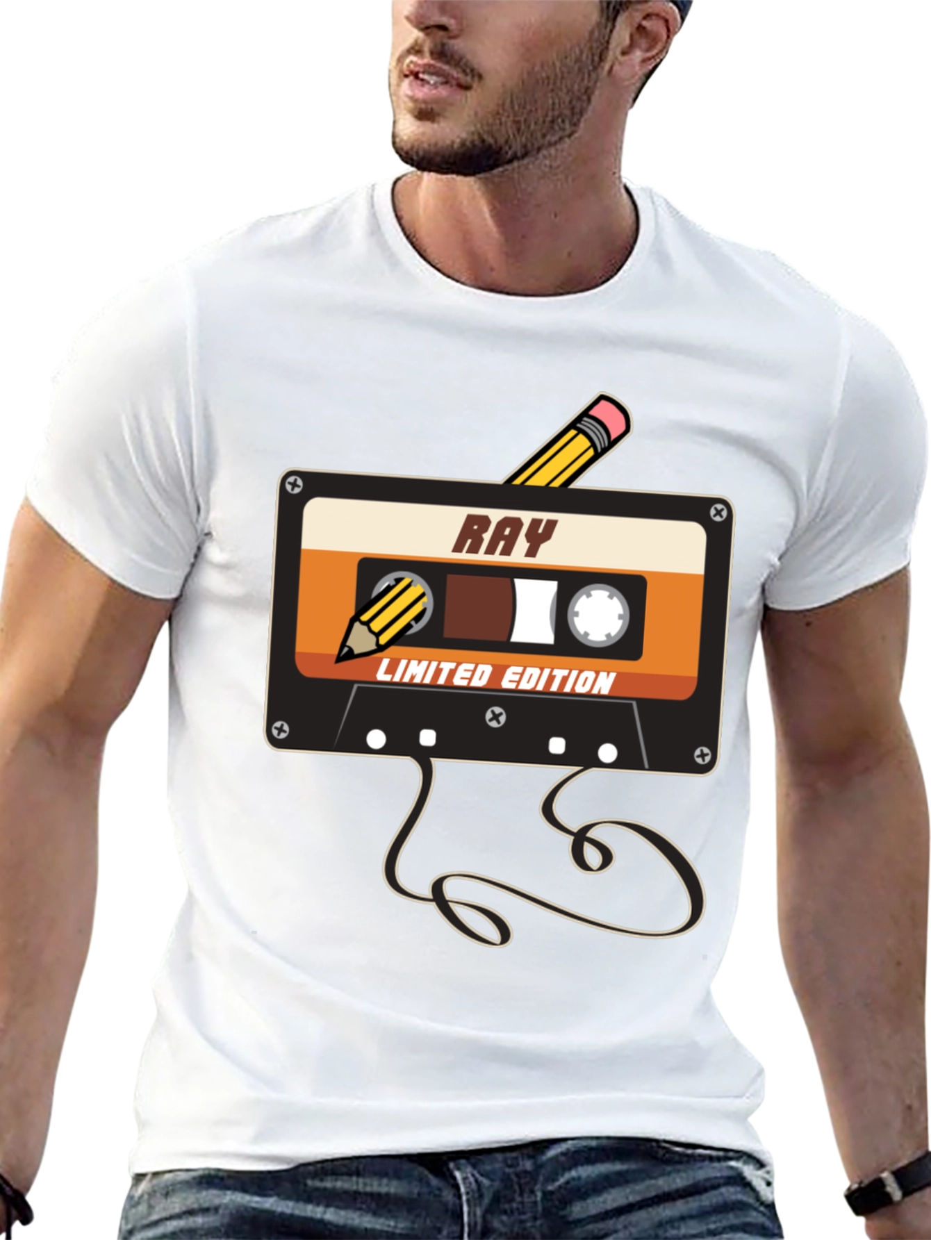 Retro Cassette Tape Graphic Tee - Limited Edition