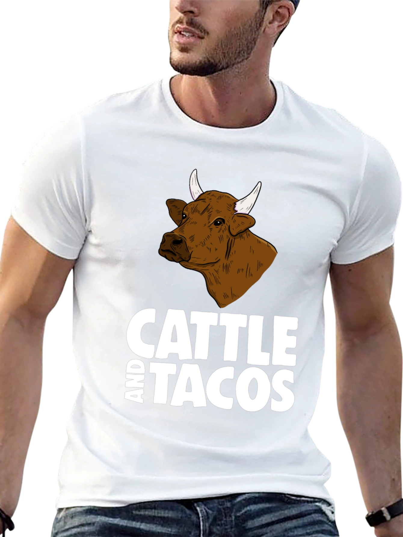 Cattle and Tacos Graphic Tee