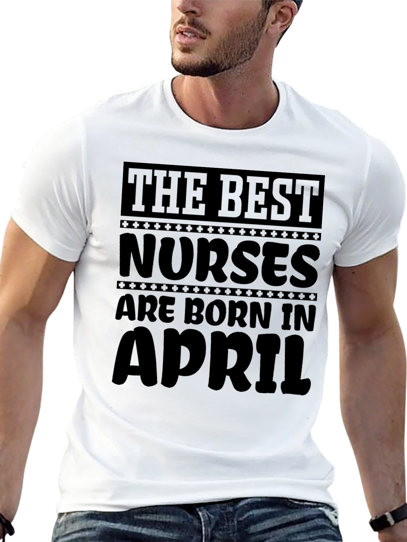 The Best Nurses Born In April T-Shirt