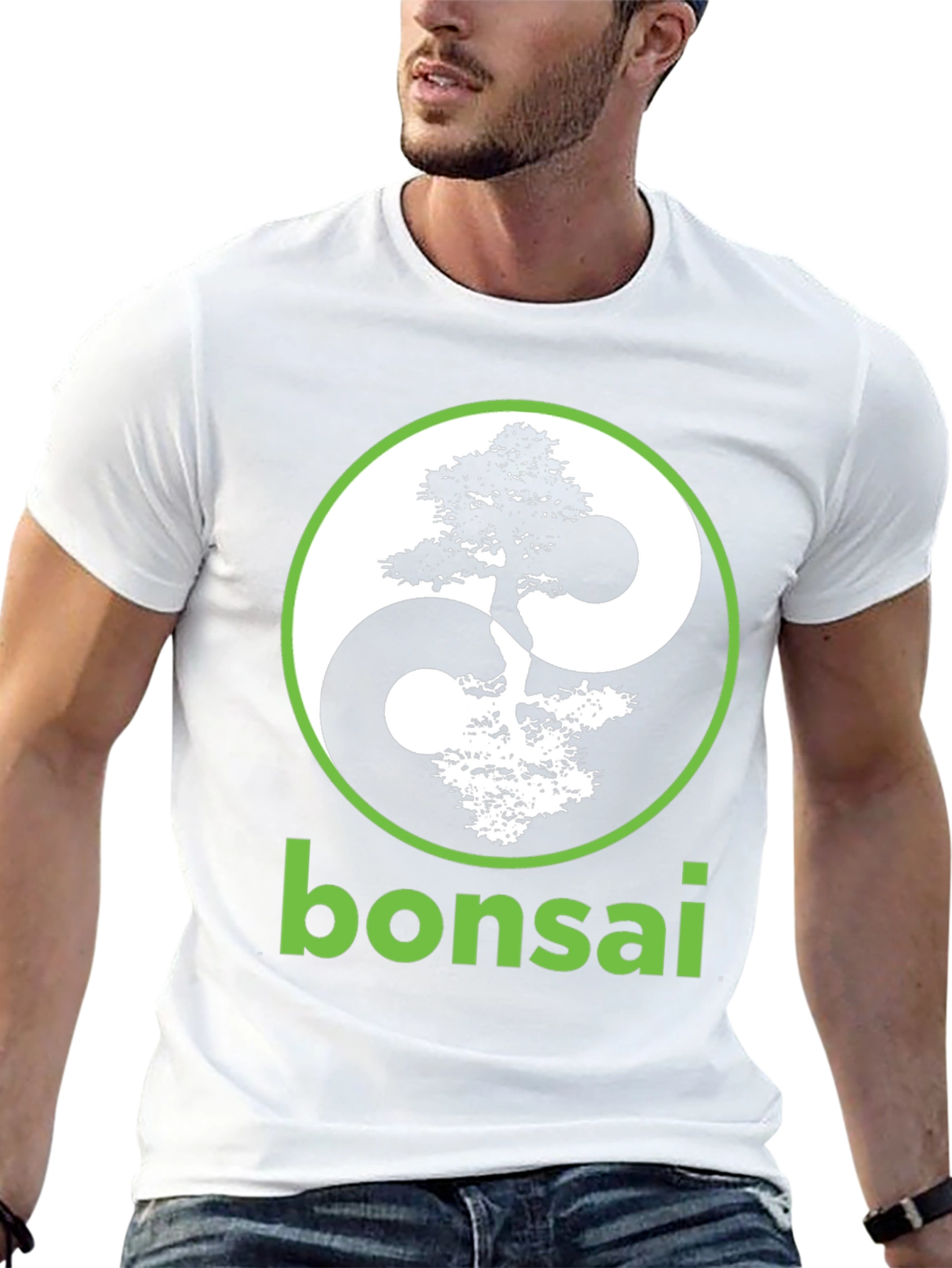 Bonsai Yin Yang Graphic Tee
