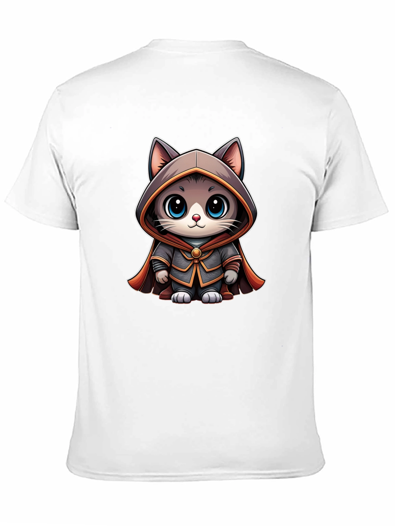 Wizard Cat T-Shirt: Adorable & Magical!