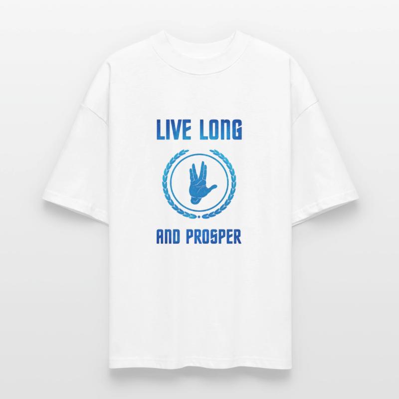 Live Long and Prosper - Spock's hand - Geek tribut