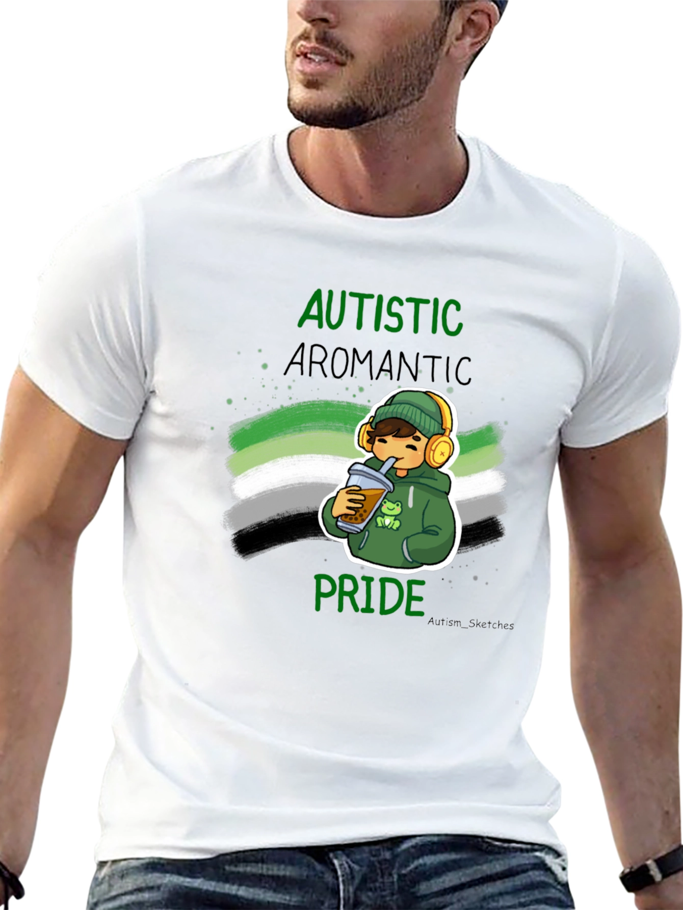Autistic Aromantic Pride T-Shirt