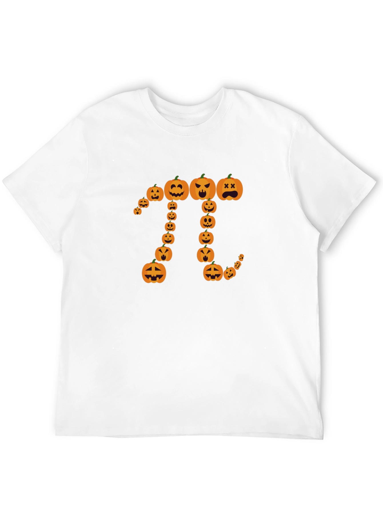 Halloween Pumpkin Pi Graphic Tee