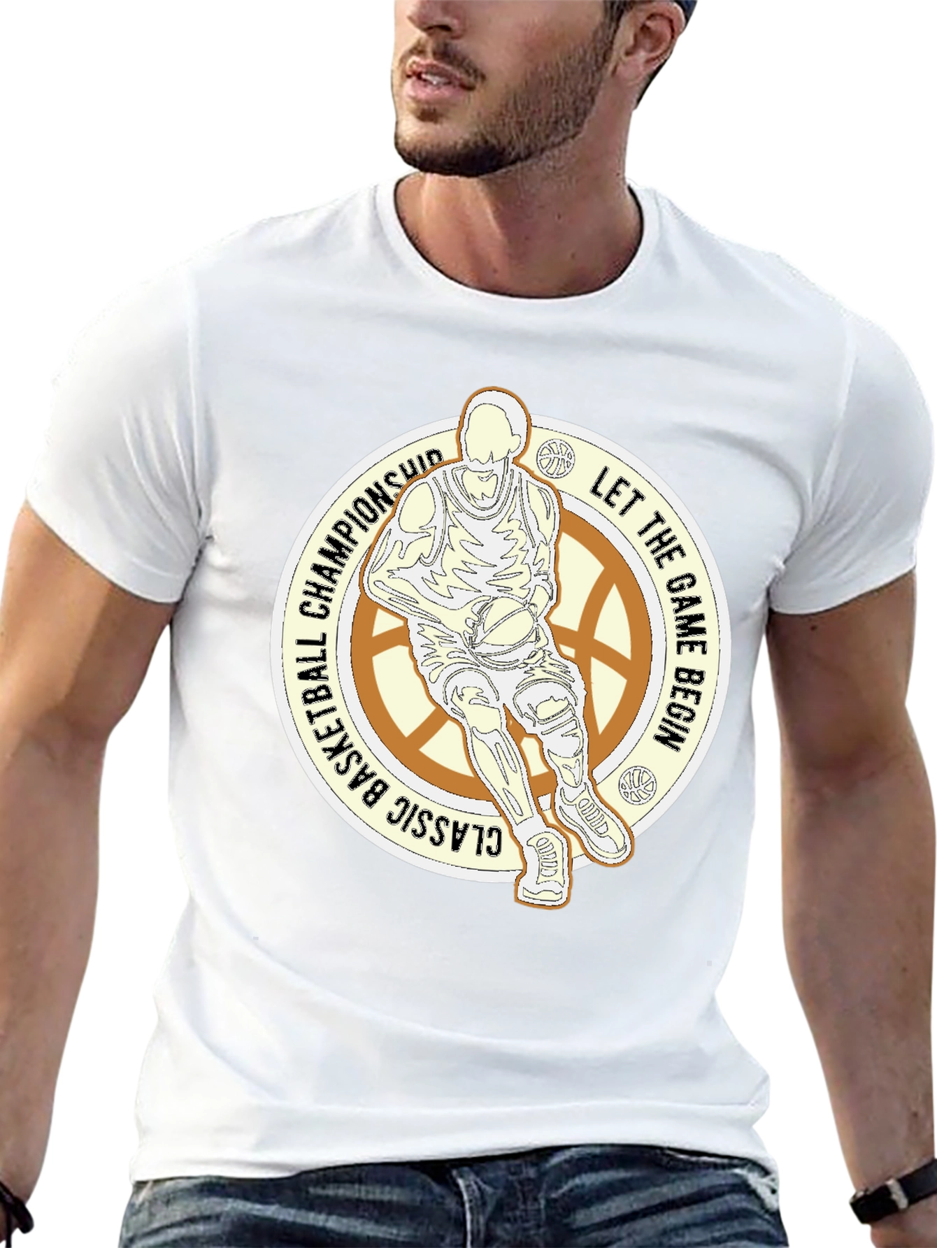 Classic Basketball Championship Graphic Tee