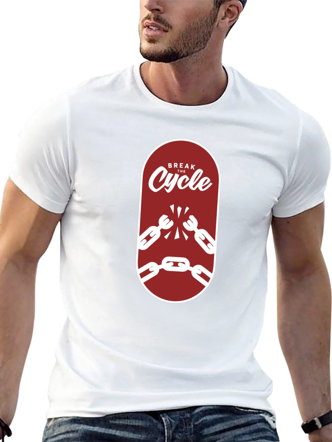 Break the Cycle Graphic T-Shirt