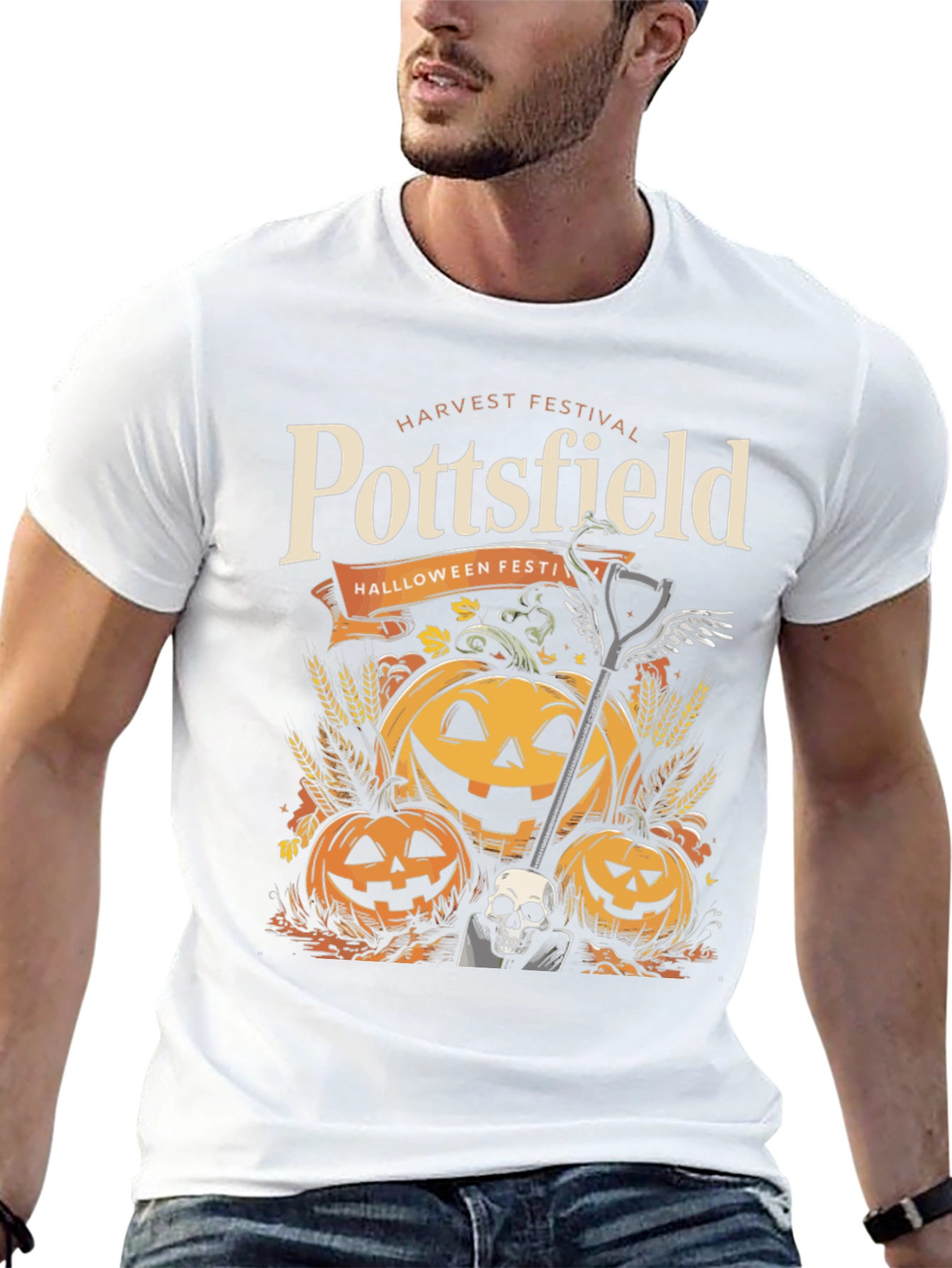 Pottsfield Harvest Festival Halloween T-Shirt