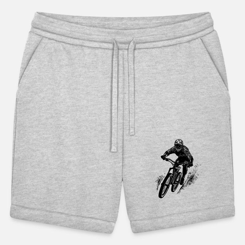 Mountain Bikers With Bikes And Helmets
