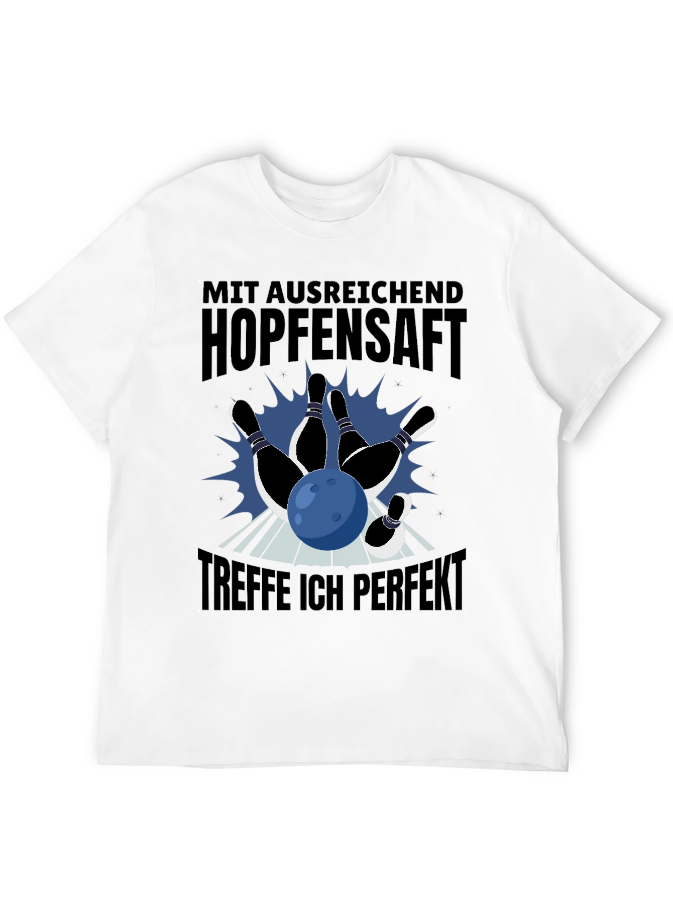 Bowling Strike Graphic Tee - Hopfen-saft Perfection