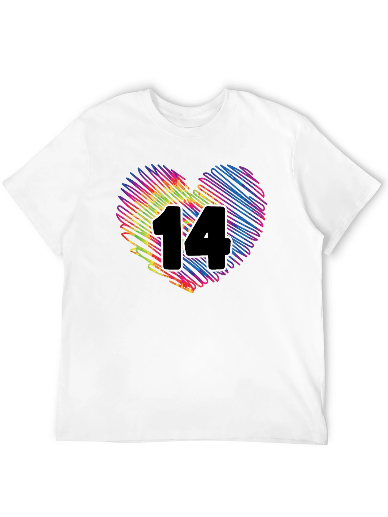 Heart 14 T-Shirt - Valentines Day Style