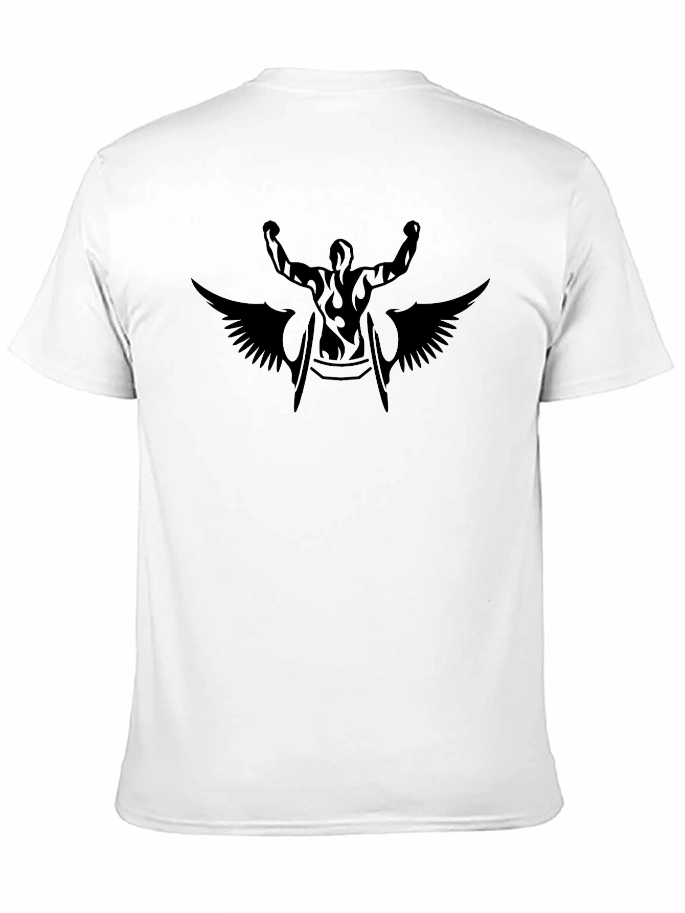 Graphic Print Crew Neck T-Shirt
