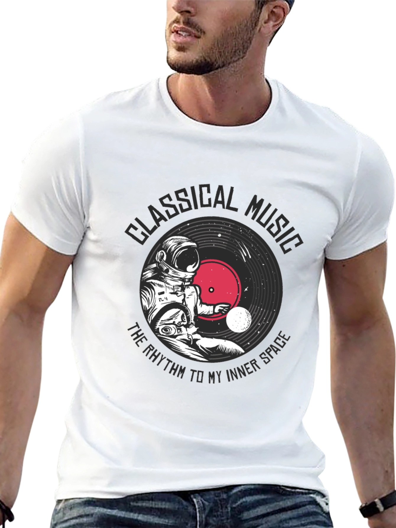 Classical Music Space Astronaut T-Shirt