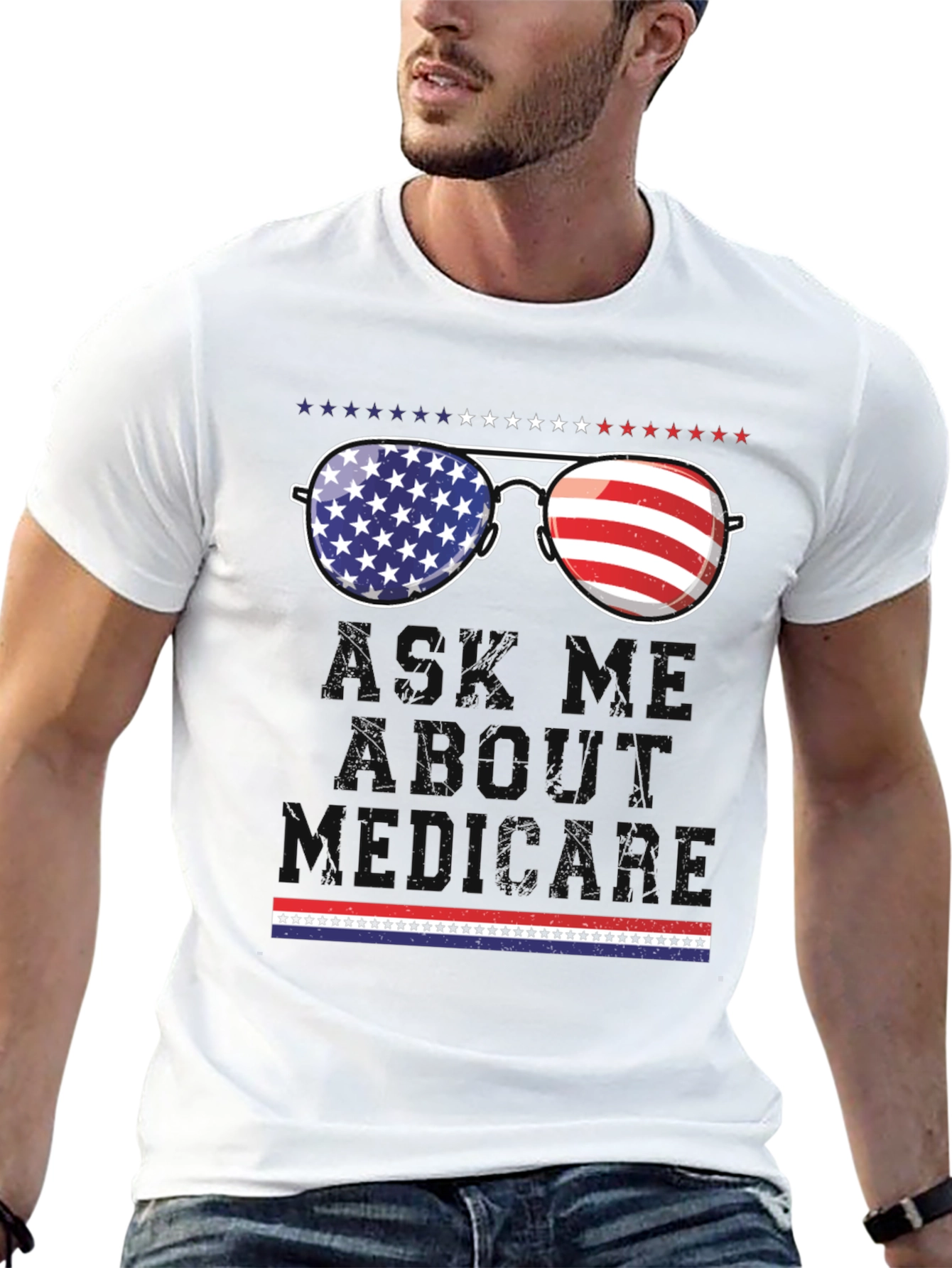 Patriotic Sunglasses T-Shirt