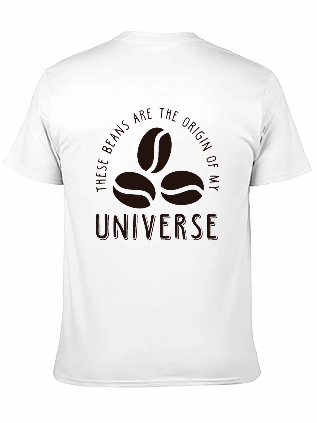Coffee Universe Graphic Tee - Soft Cotton Blend