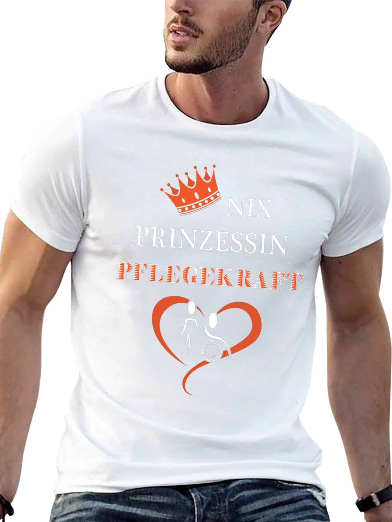 Nix Prinzessin Pflegekraft Graphic T-Shirt