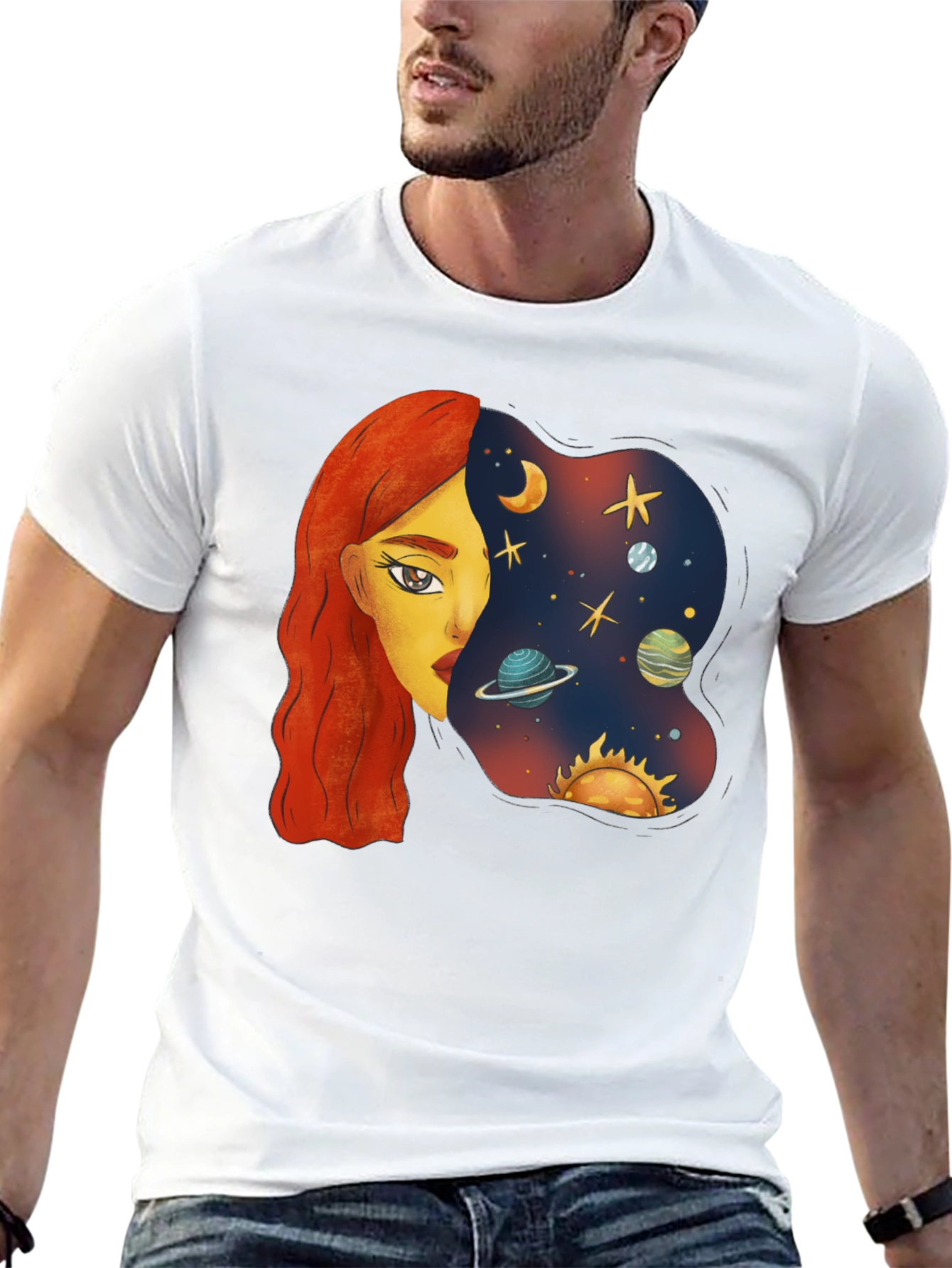 Cosmic Mind T-Shirt: Black Unisex Tee