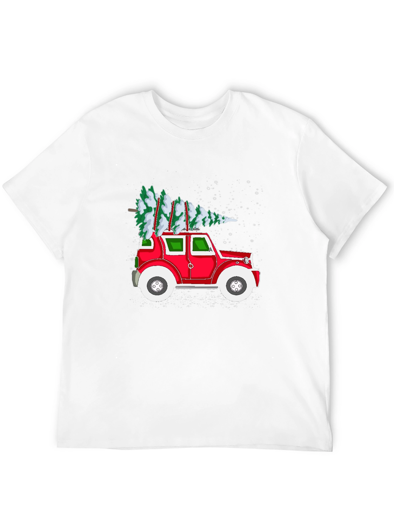 Christmas Tree Car Graphic Tee