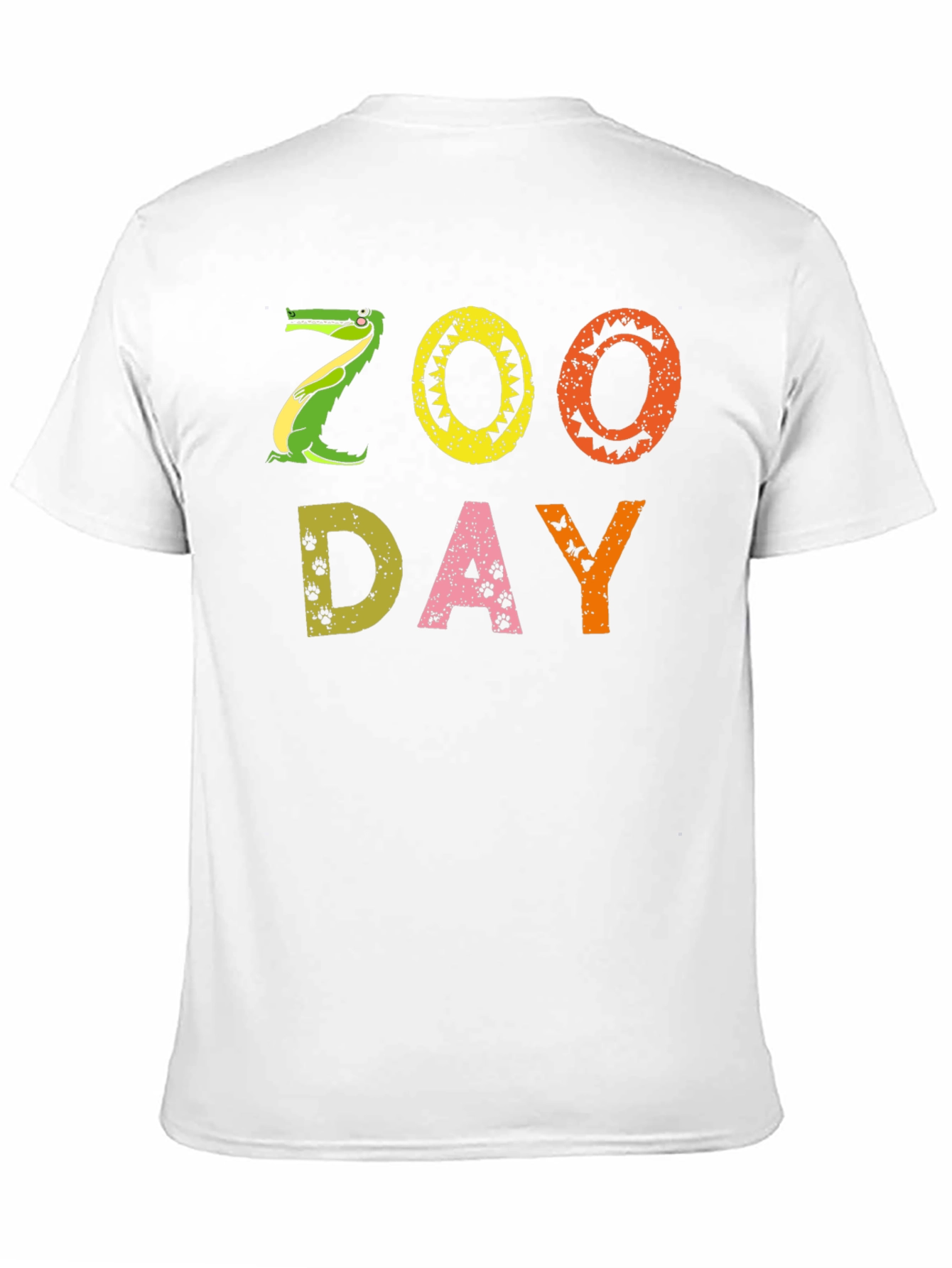 Zoo Day Graphic T-Shirt - Fun Animal Design