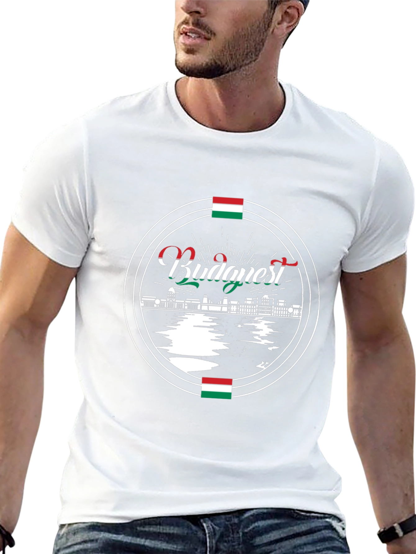 Budapest Hungary Black T-Shirt
