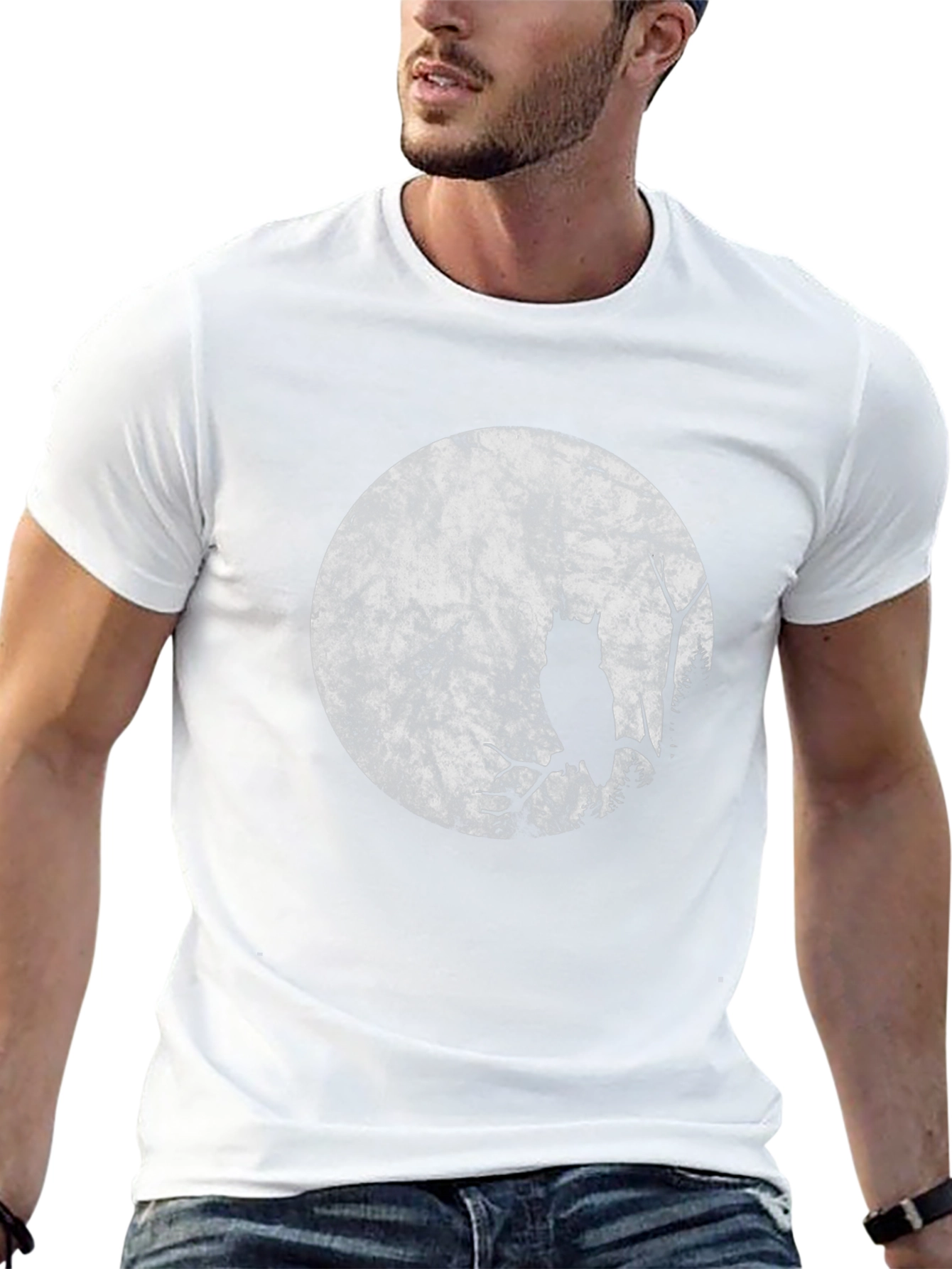 Owl Moon Silhouette T-Shirt