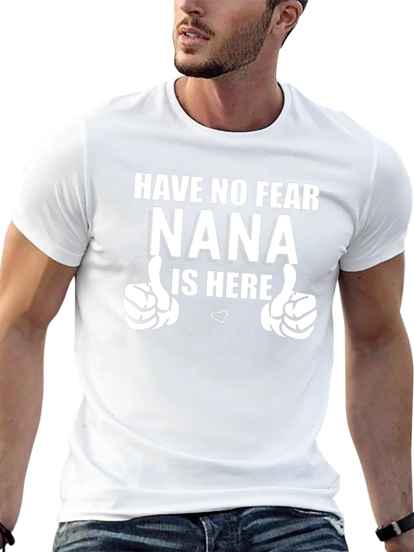Nana Is Here T-Shirt - Novelty Graphic Tee