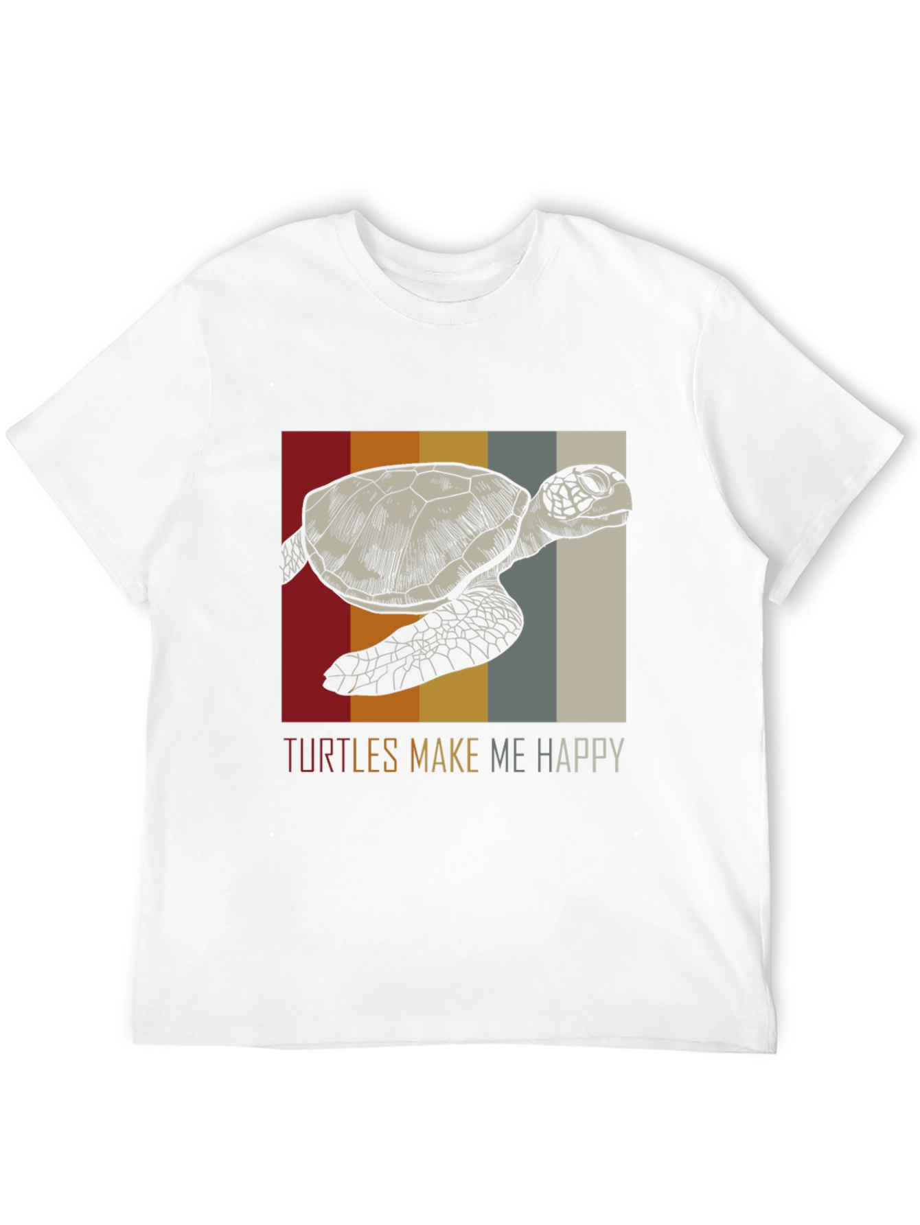 Turtles Make Me Happy Graphic Tee