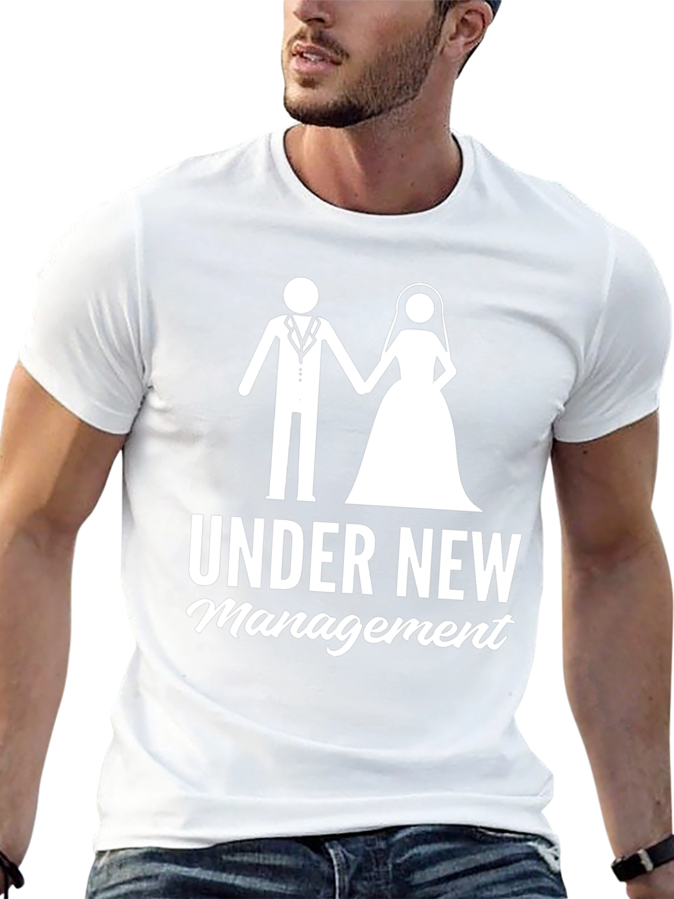 Under New Management Wedding Tee