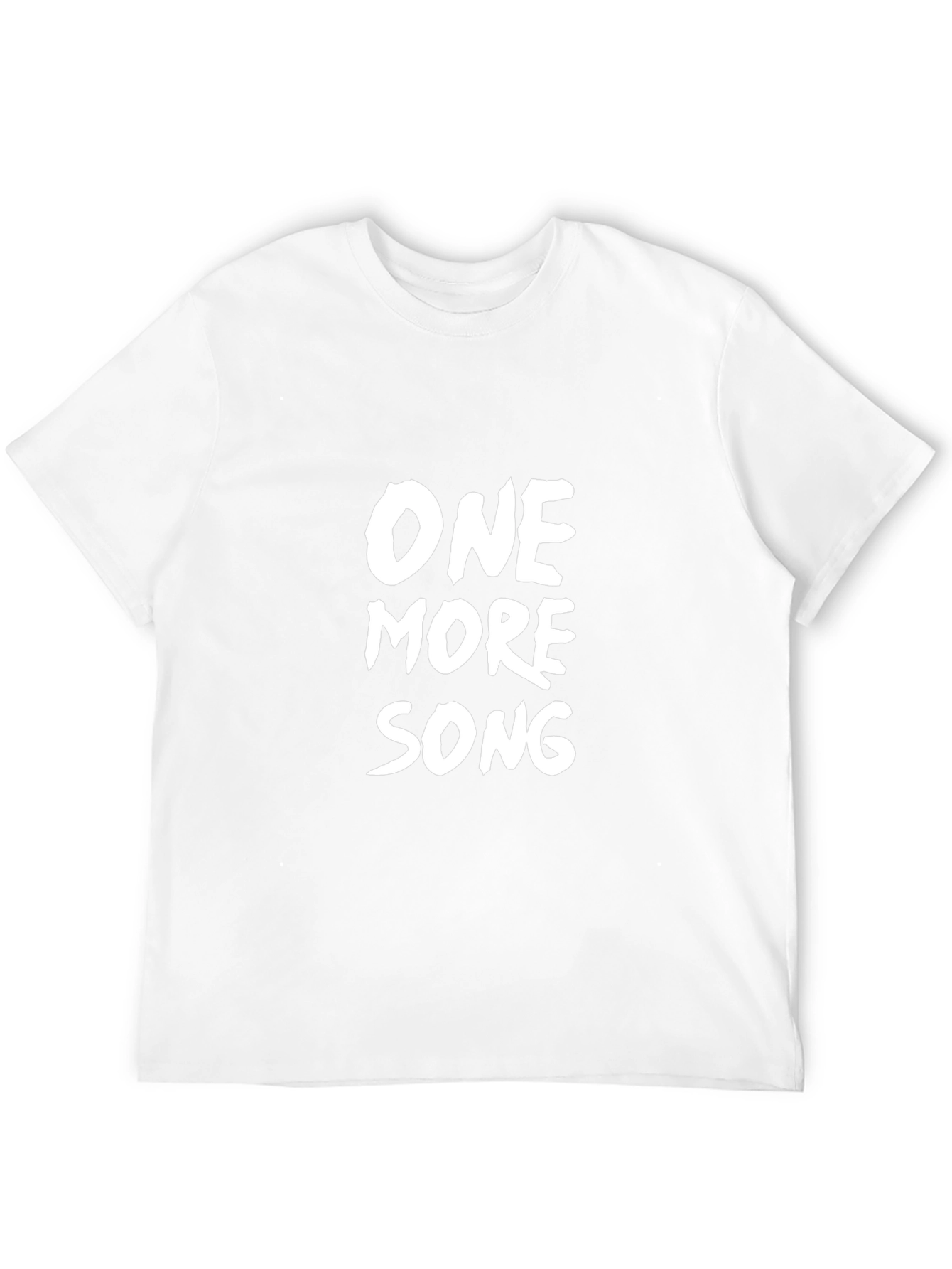 One More Song Black Graphic Tee