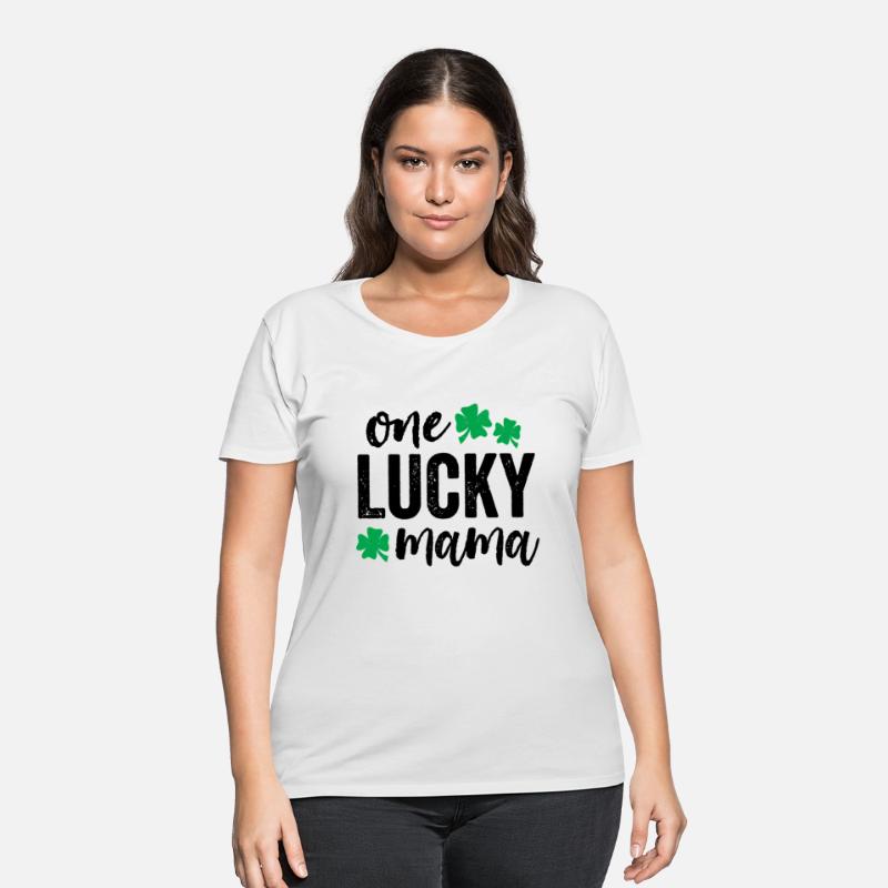 One Lucky Mama St Patricks Day Green Mom Light