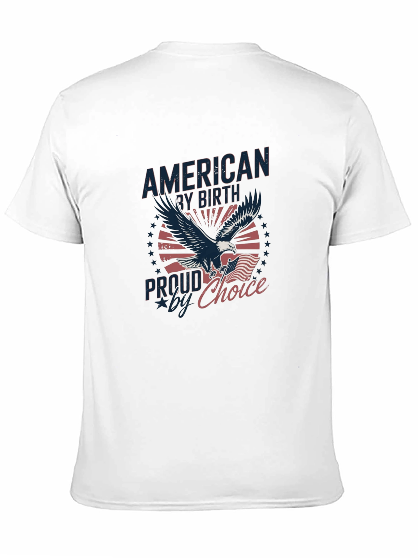 American Pride Eagle Graphic Black T-Shirt