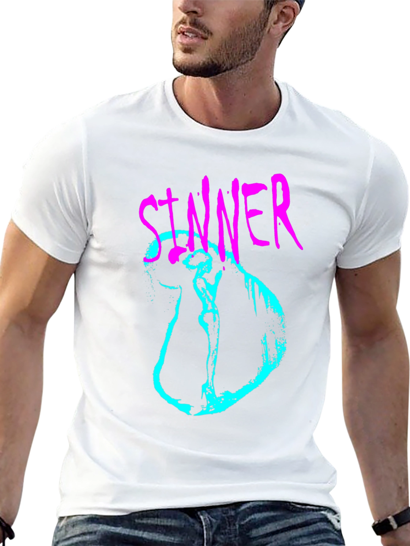 Sinner Graphic Tee - Edgy Streetwear Style