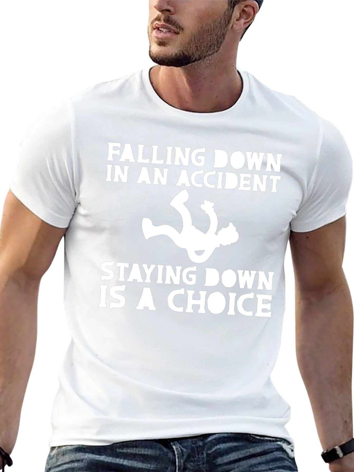 Falling Down Accident T-Shirt