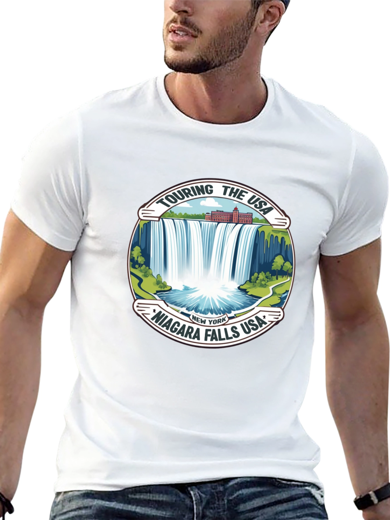 Touring The USA Niagara Falls T-Shirt