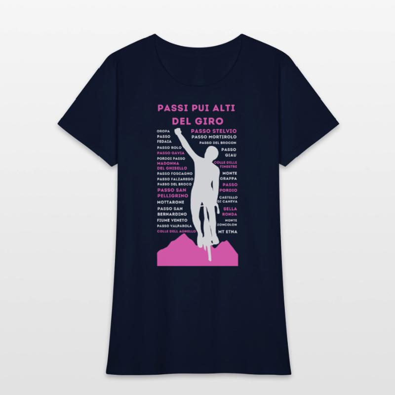 Passi piu alto del Giro d Italia cycling shirt