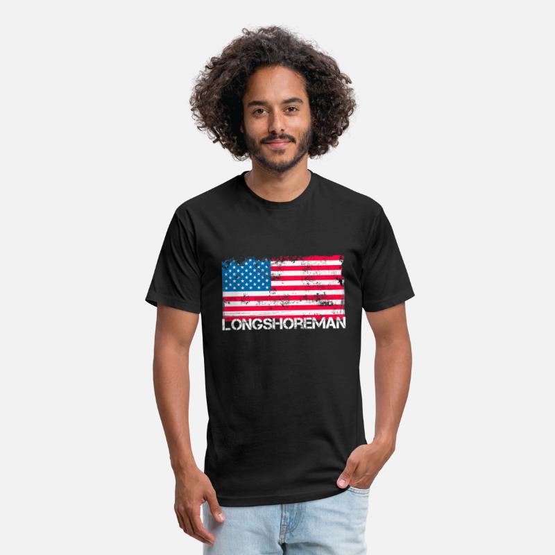 Patriotic Longshoreman Us Flag