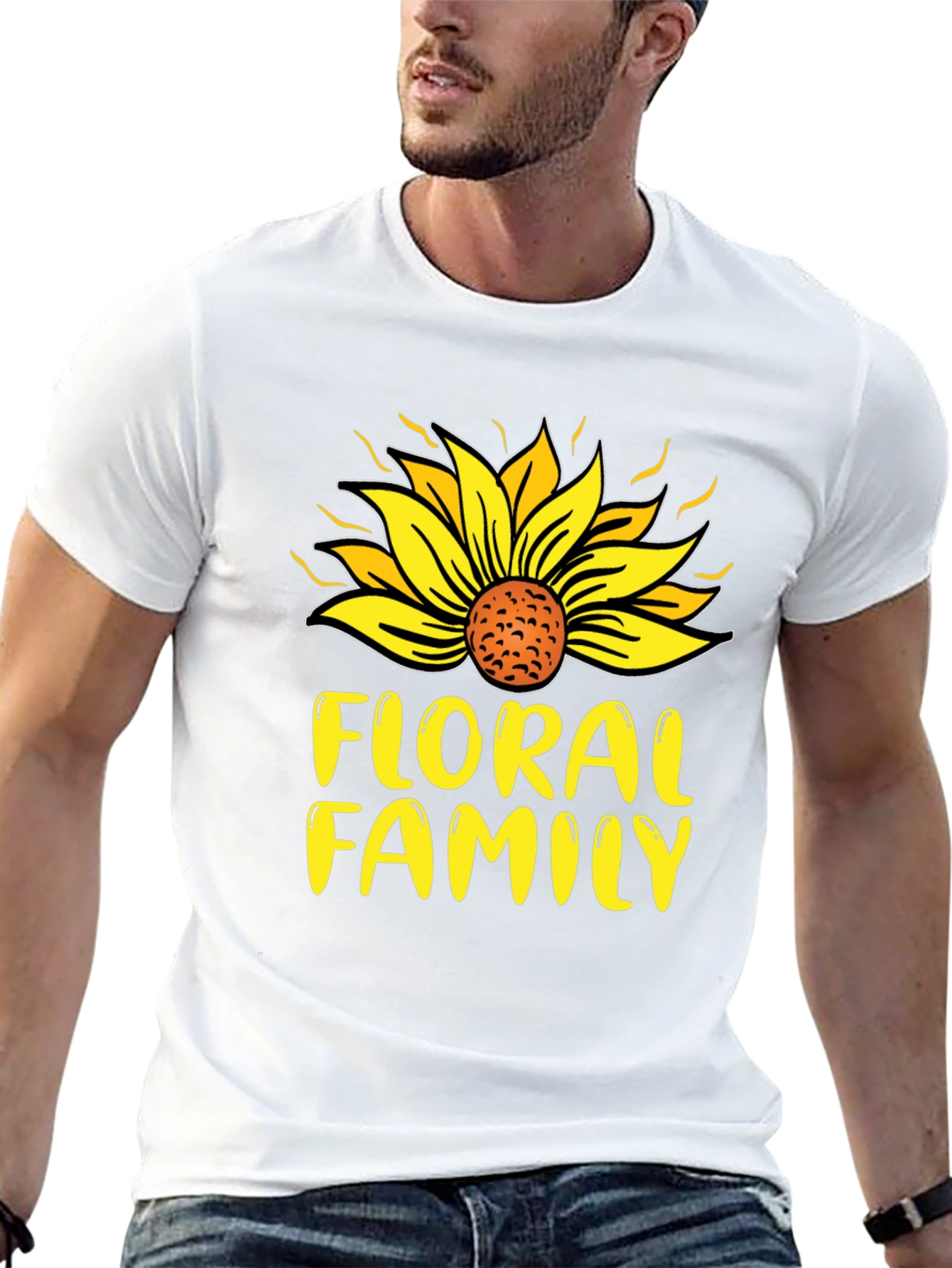Floral Family Sunflower T-Shirt