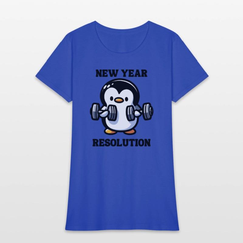 Penguin Fitness - New Year's Resolution Gym