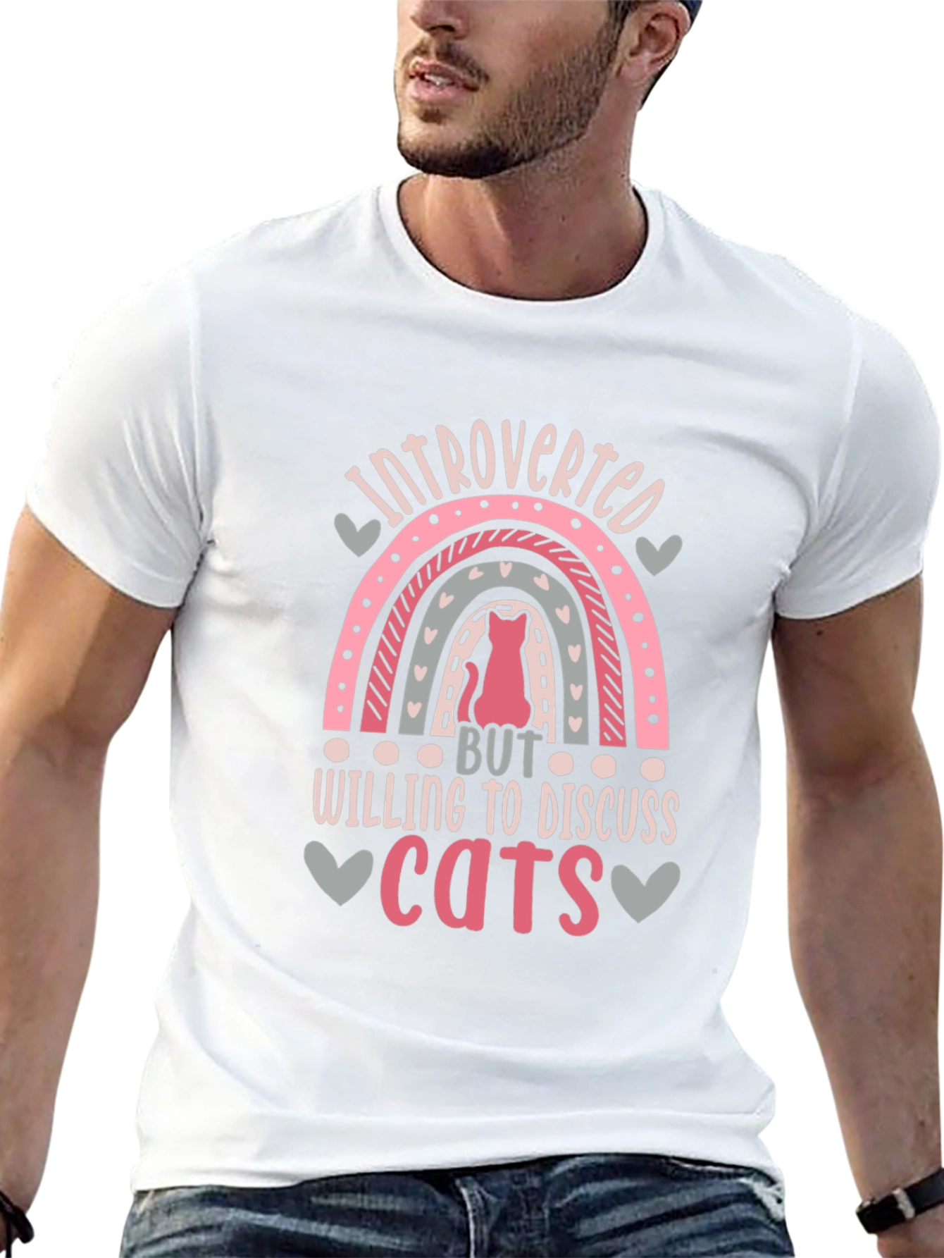 Introverted Cat Lover T-Shirt