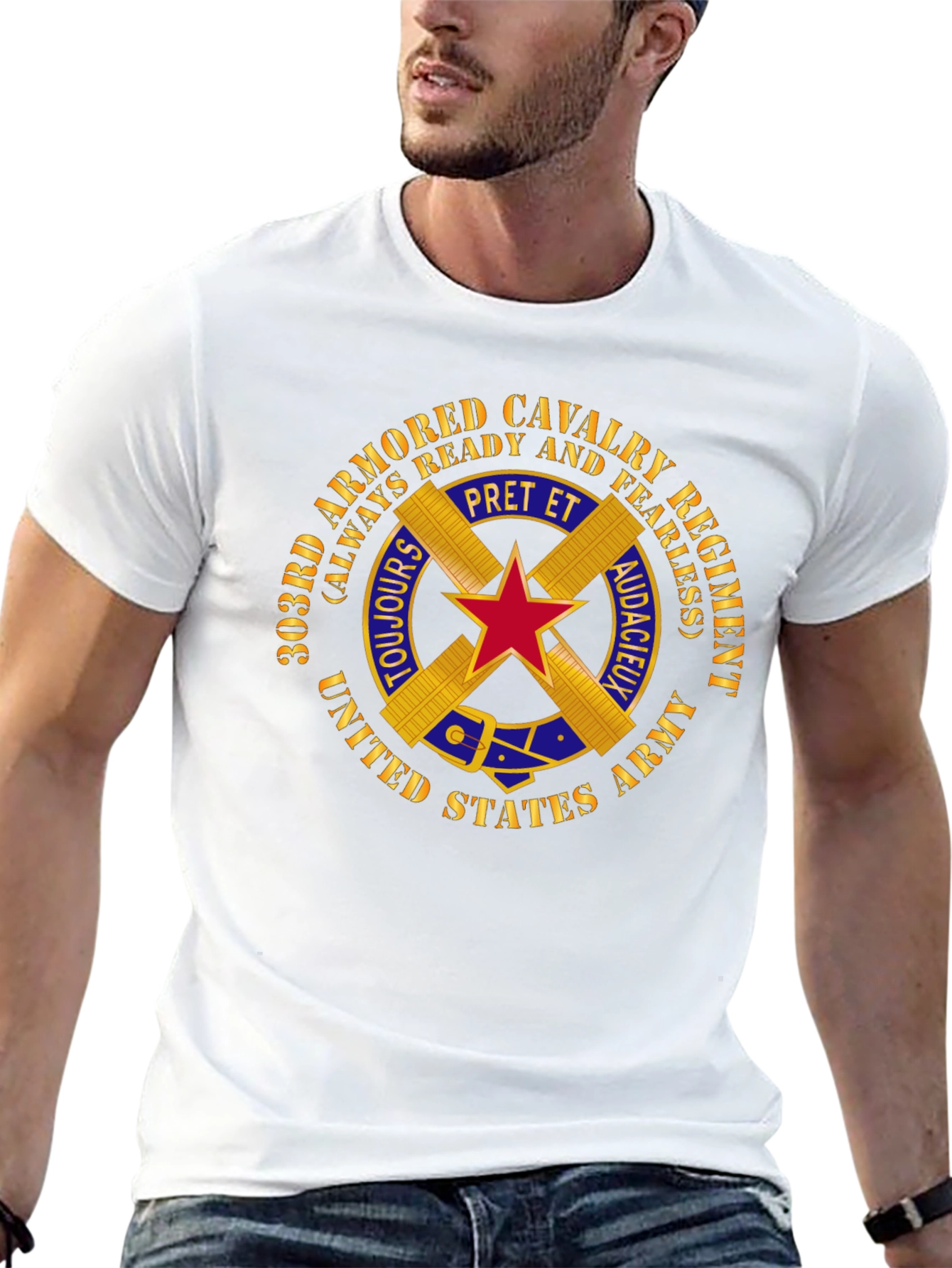 303rd Armored Cavalry Regiment Graphic Tee