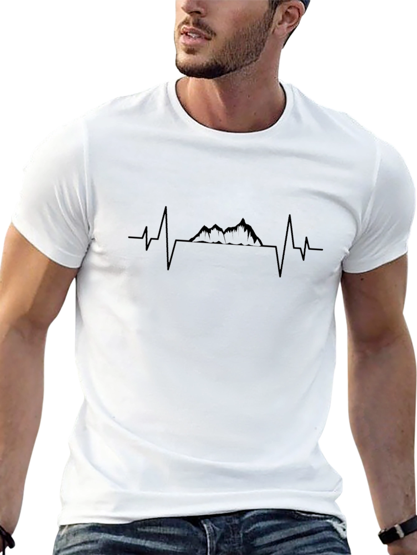 Mountain Heartbeat Tee - Adventure Ready