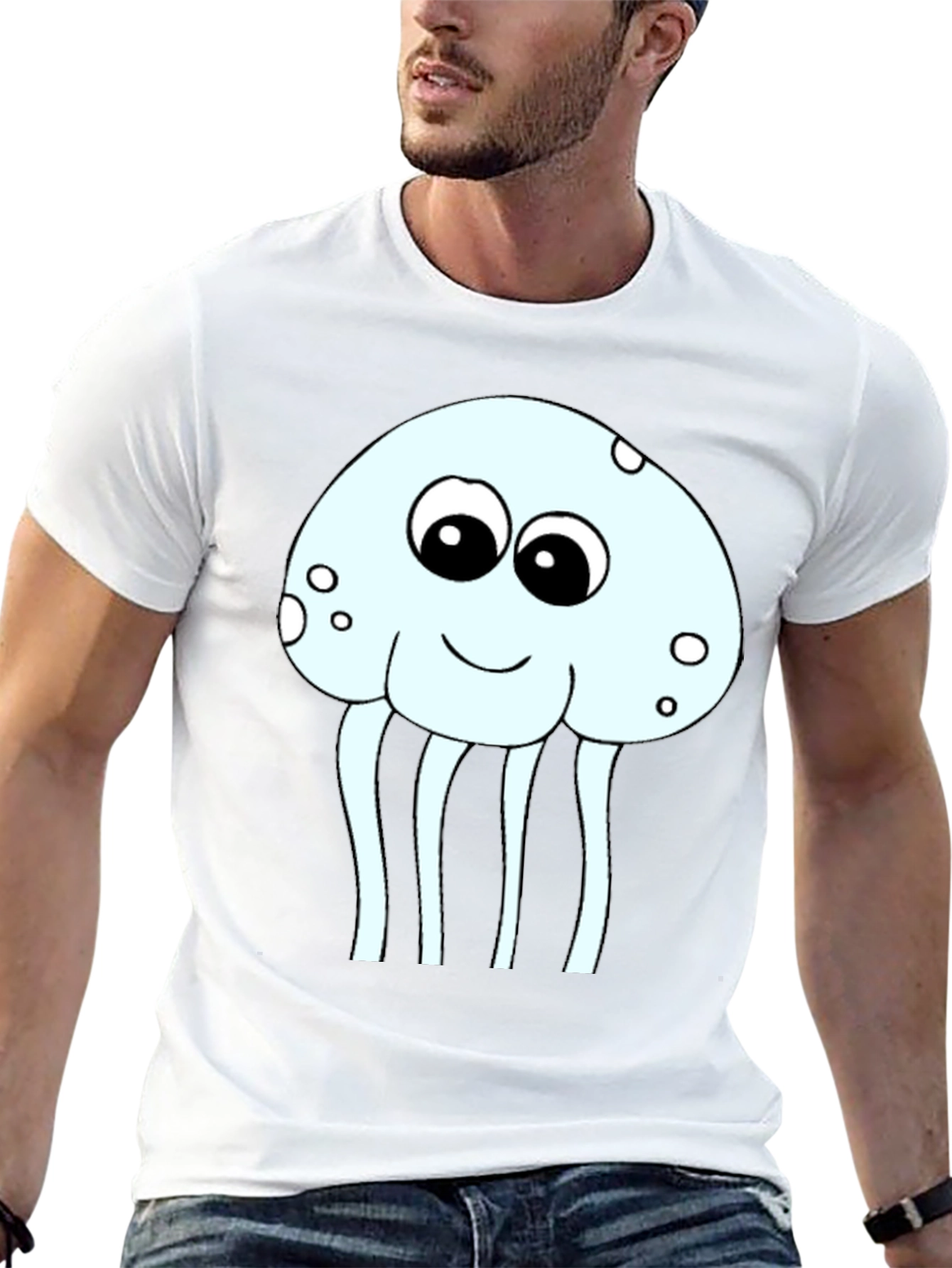 Jellyfish Graphic Tee - Fun & Comfortable