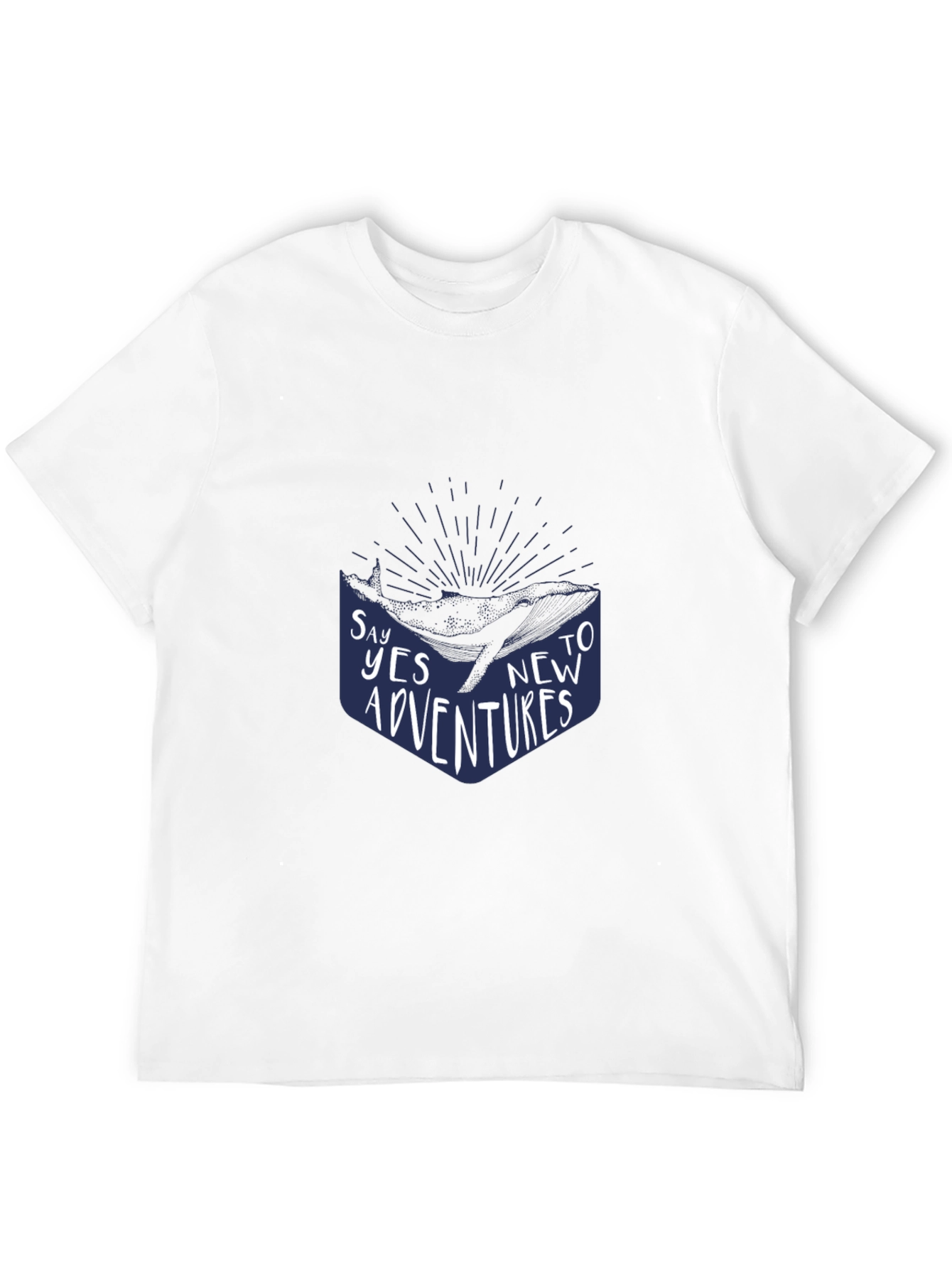 Adventure Awaits Graphic Tee - Black