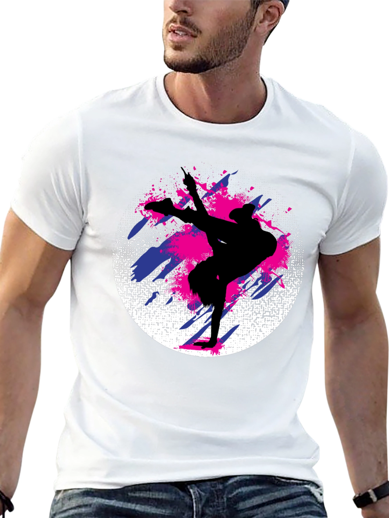 Urban Dancer Graphic Tee - Black