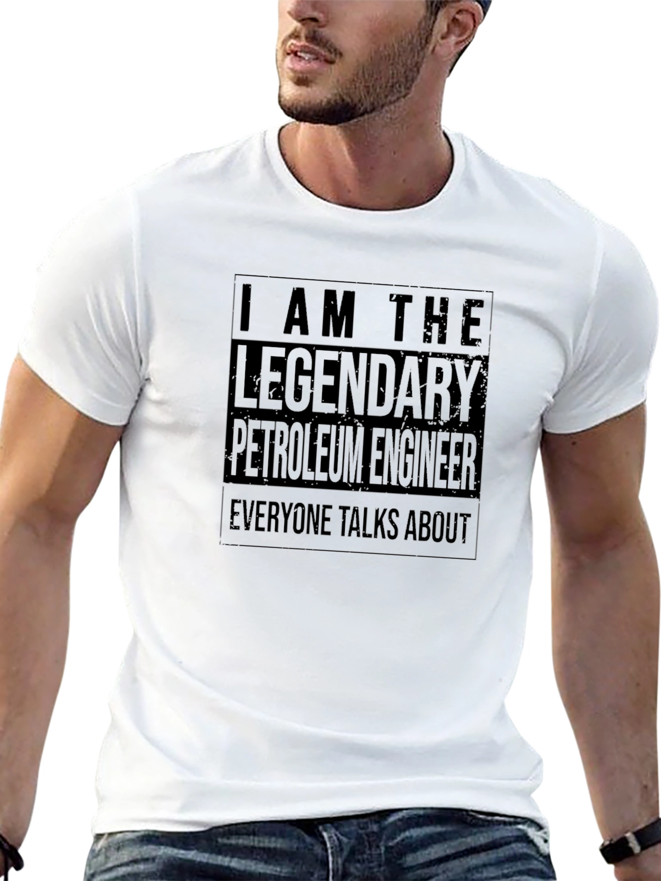 Legendary Petroleum Engineer Black T-Shirt